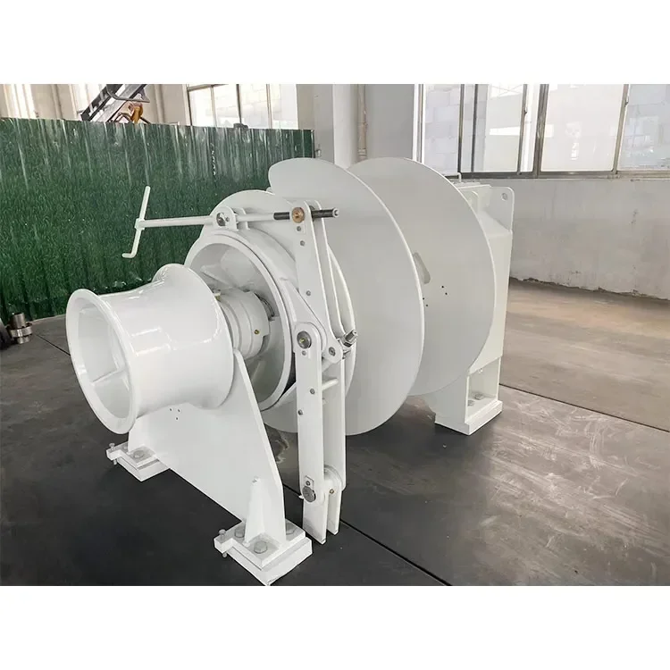 Marine Ship Deck Equipment Factory Shipyard Capstan Hydraulic Winch 2 Ton 5 Ton Slipway Towing Winch For Boats