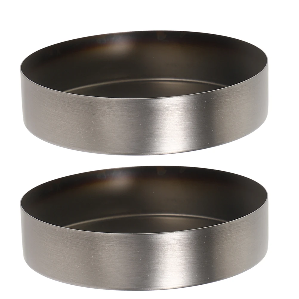 

2pcs Shower Flange Cover Extended Size Durable Waterproof Material Bath Hair Washing Sprinkler Head Arm Gap Cover Plumbing