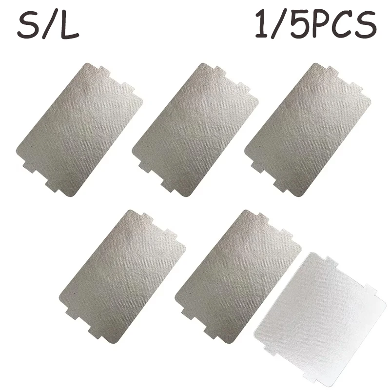 1/5PCS Microwave Oven Mica Plate Sheet 115X65MM or 10X11.8MM Replacement Part For Midea N05 20