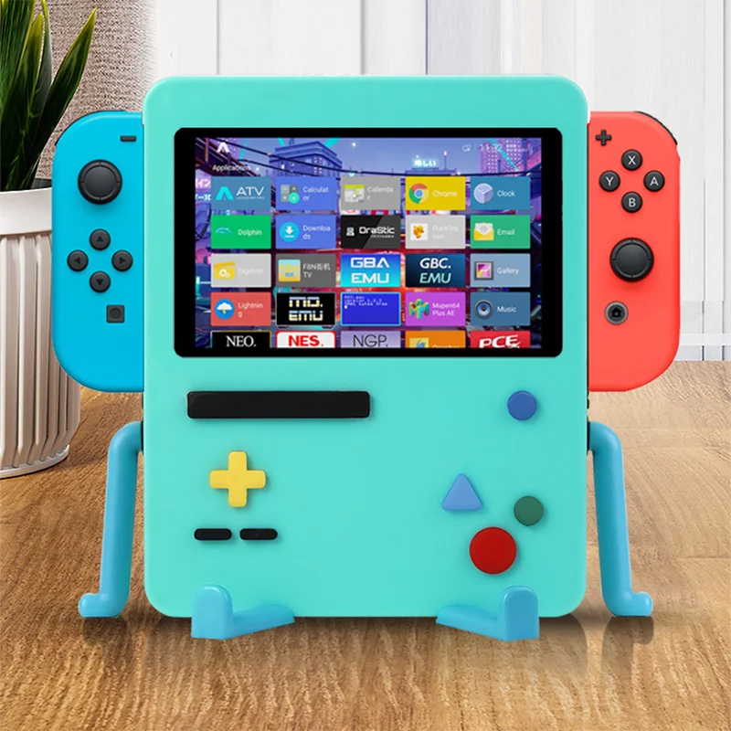 Cute Cartoon Console Base Creative Game Stand Handheld  Multi-color Silicone Material Console Game Console Support Stand