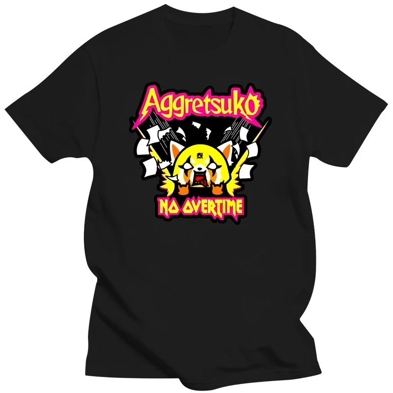 Legit Aggressive Retsuko Aggretsuko Anime No Overtime Authentic T-Shirt Ts7Bl9 34Th 30Th 40Th 50Th Birthday Tee Shirt