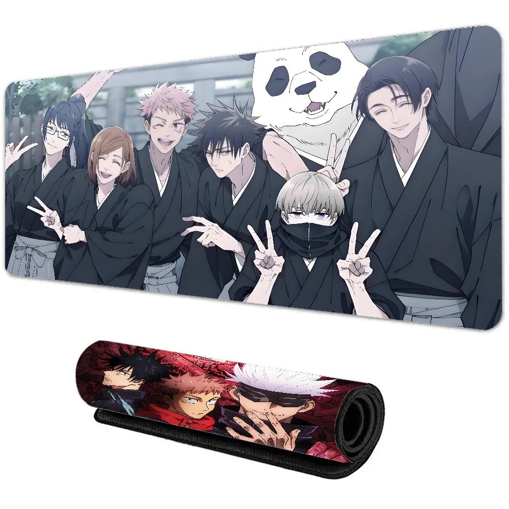 

Anime Jujutsu Kaisen Mousepad Mousepad New Arrivals Large Gaming Mousepad L XL XXL Gamer Mouse Pad Size For Keyboards Mat