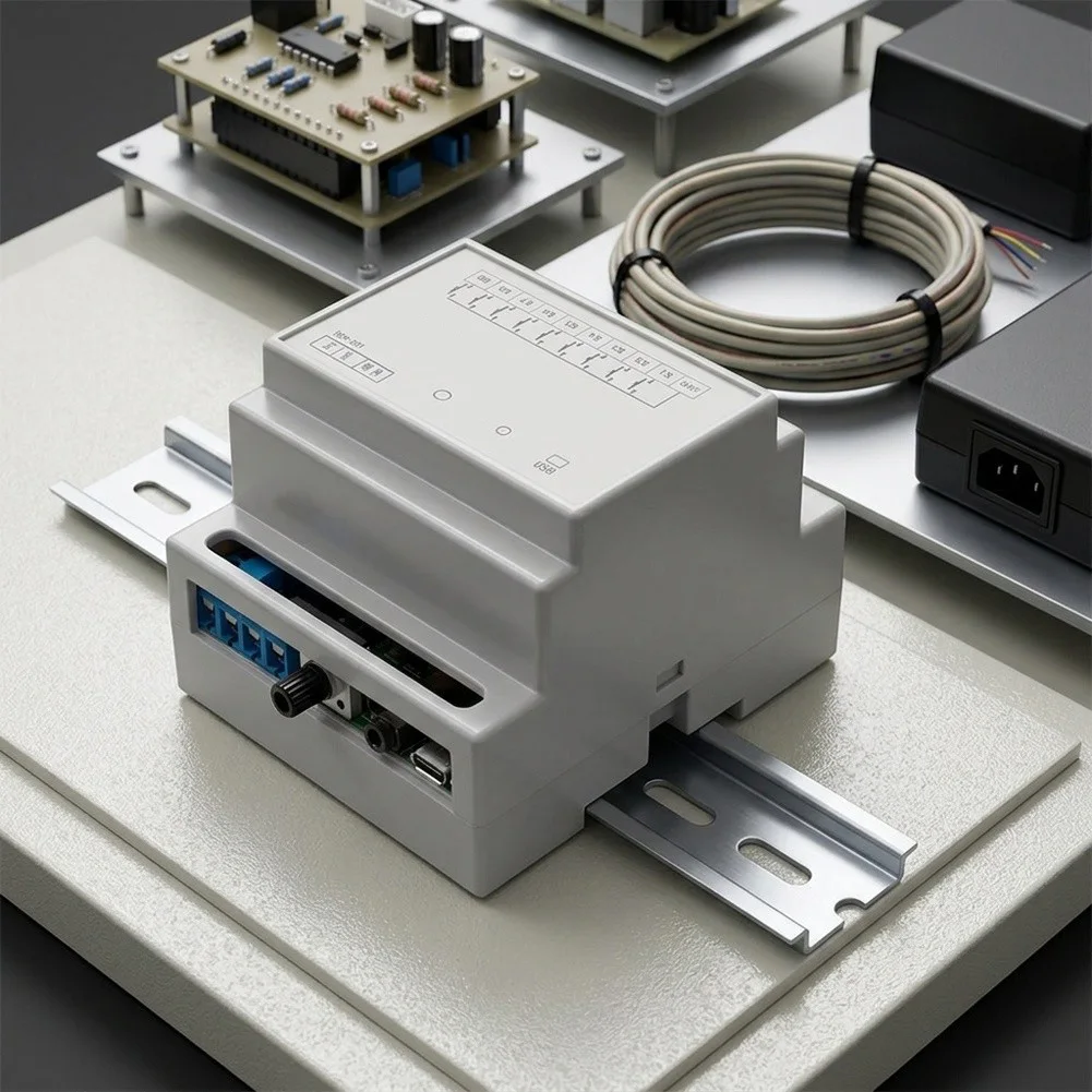 1Pcs-MP3 Voice Module 9-Channel Playback, Low/High Level & RS485 Trigger, 8MB Memory For Industrial Control