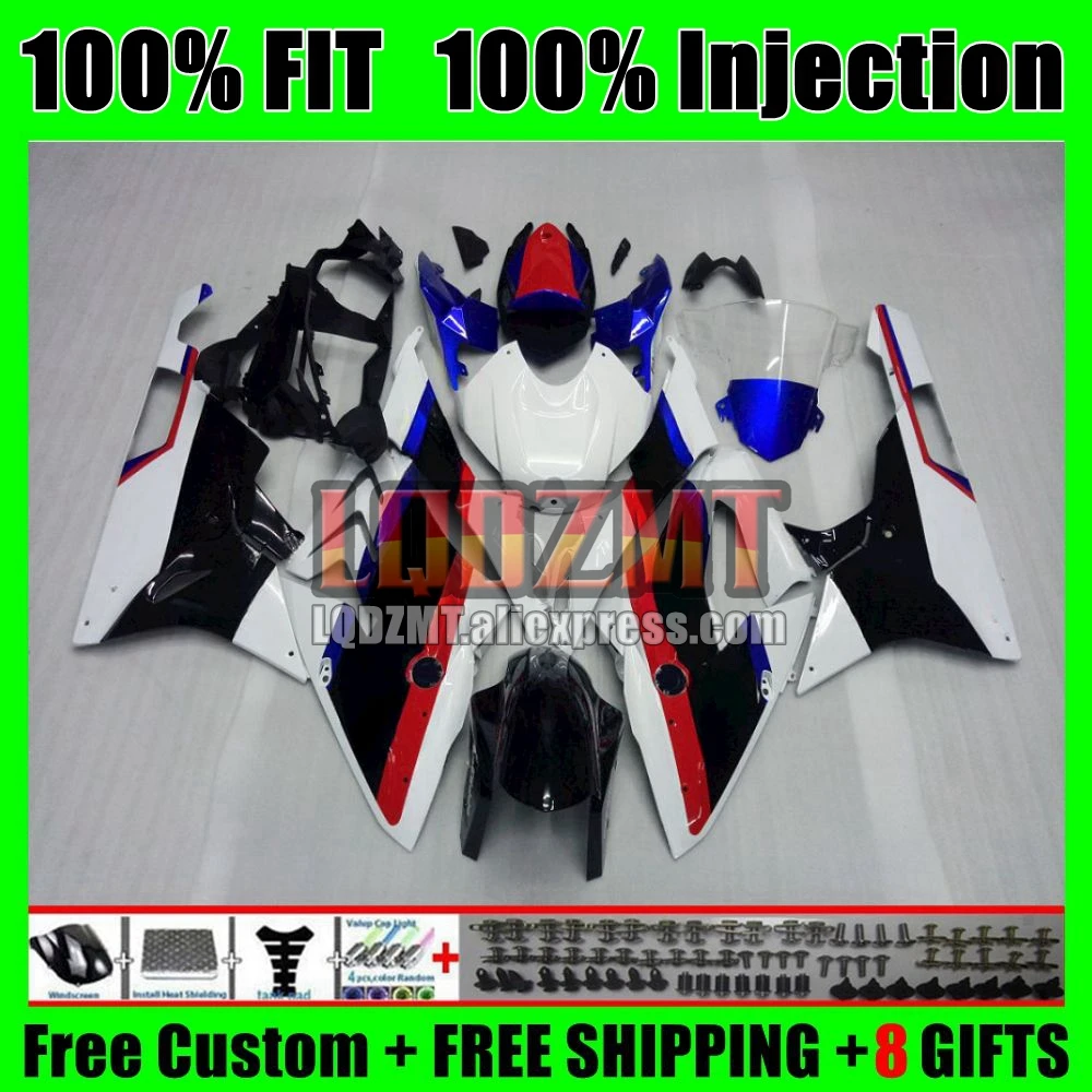 Injection For BMW S1000 S 1000 RR 1000RR 101No.5 New red blue S1000RR 09 10 11 12 13 14 2009 2010 2011 2012 2013 2014 Fairings