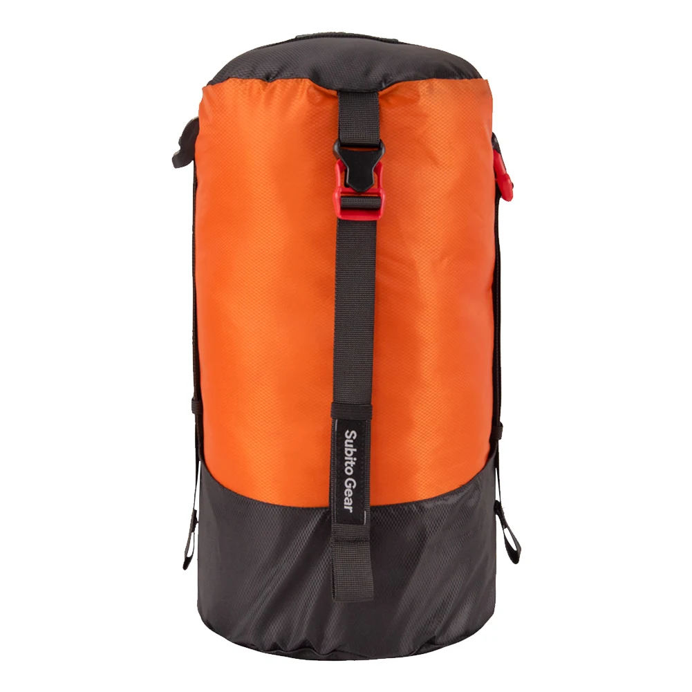 Outdoor Sleeping Bag Stuff Sack Waterproof Camping Sleeping Bag Compression Pack Large Capacity Space Saving for Camping Hiking