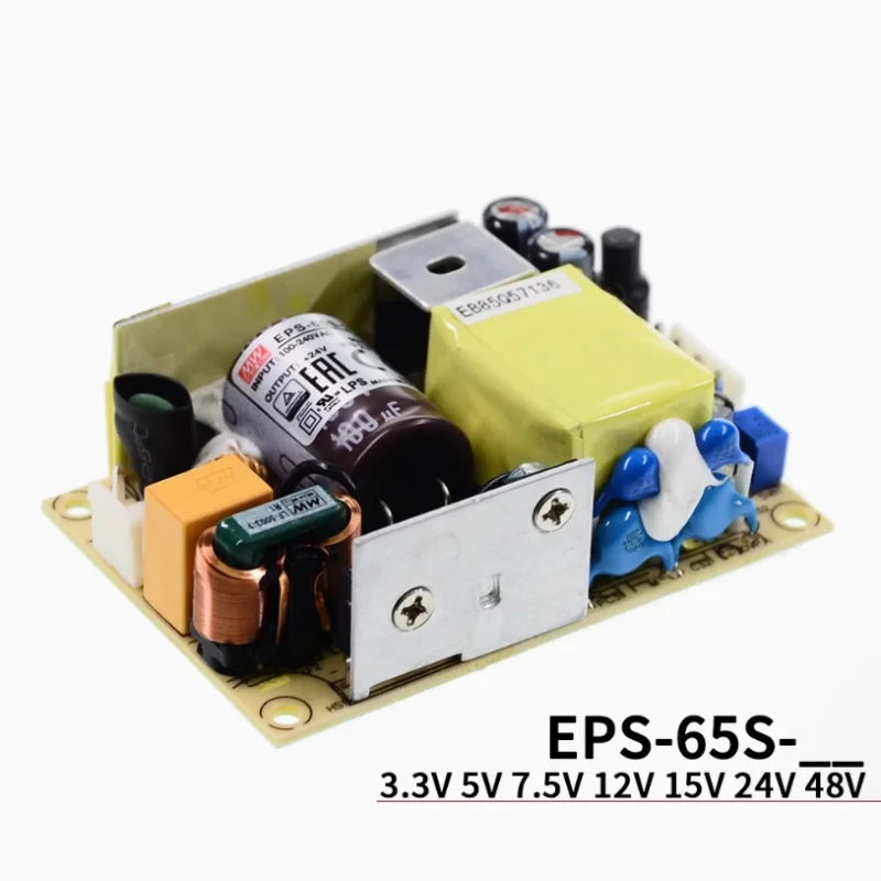 EPS-65S 65W MEAN WELL EPS-65S-5 EPS-65S-12 EPS-65S-15 EPS-65S-24 EPS-65S-3.3/7.5 EPS-65S-48 Bare Board Instead of PS