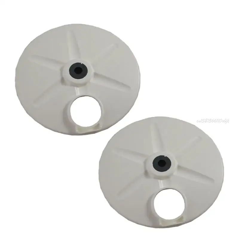 27rb 2pcs استبدال الغبار غلاف العجلة غطاء جزازة غطاء العجلة البلاستيكية الجزء الاستبدال جزء مناسب لنماذج جزازة العشب