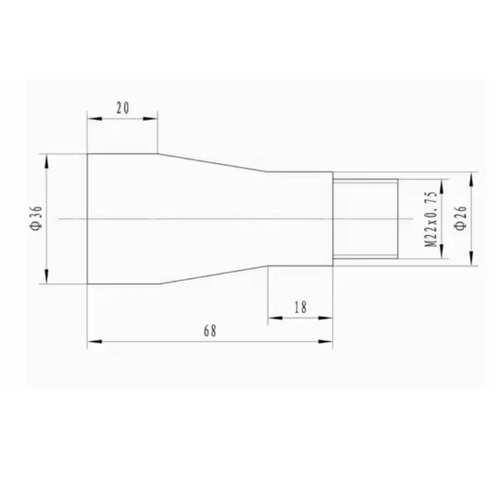 

532nm 632.8nm 808nm 915nm 1064nm Laser Beam Expander-A Type