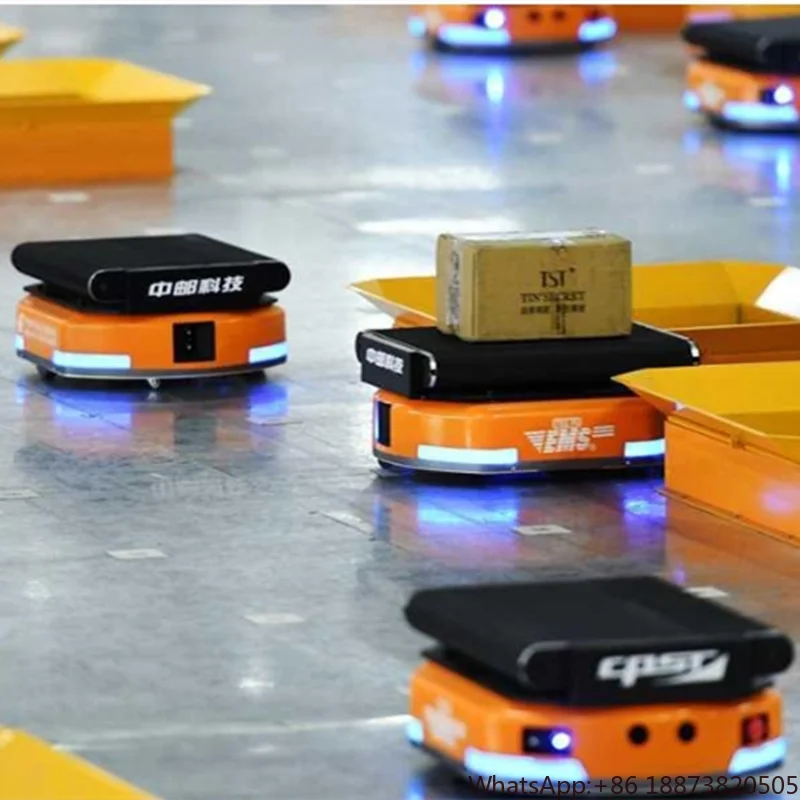 AGV Transport Warehouse Carry 300kg Logistics Robots Support Secondary Development Autonomous Factory Delivery Robot AMR agv