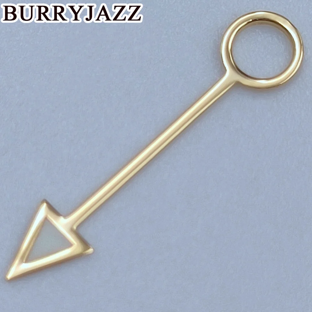 Burry jazz Silber Gold Roségold Schwarz Blau Grün Lila Braun Uhrzeiger Leuchtende Zeiger passen nh34 gmt Bewegungen – Detail 20