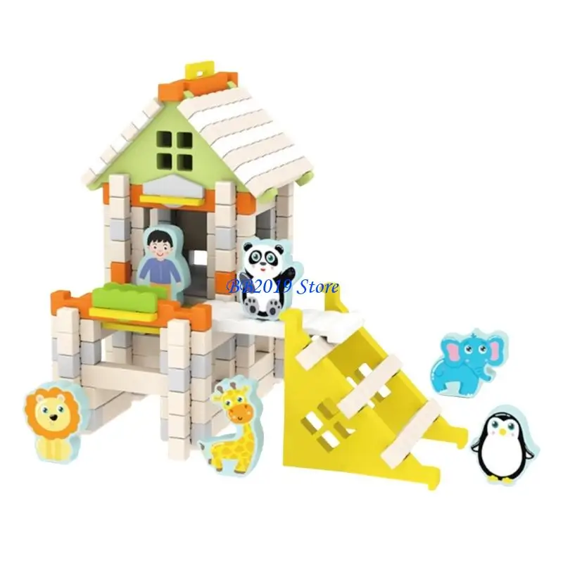 Blocos educacionais Q0KB para habilidades motoras finas Brinquedo educacional para crianças