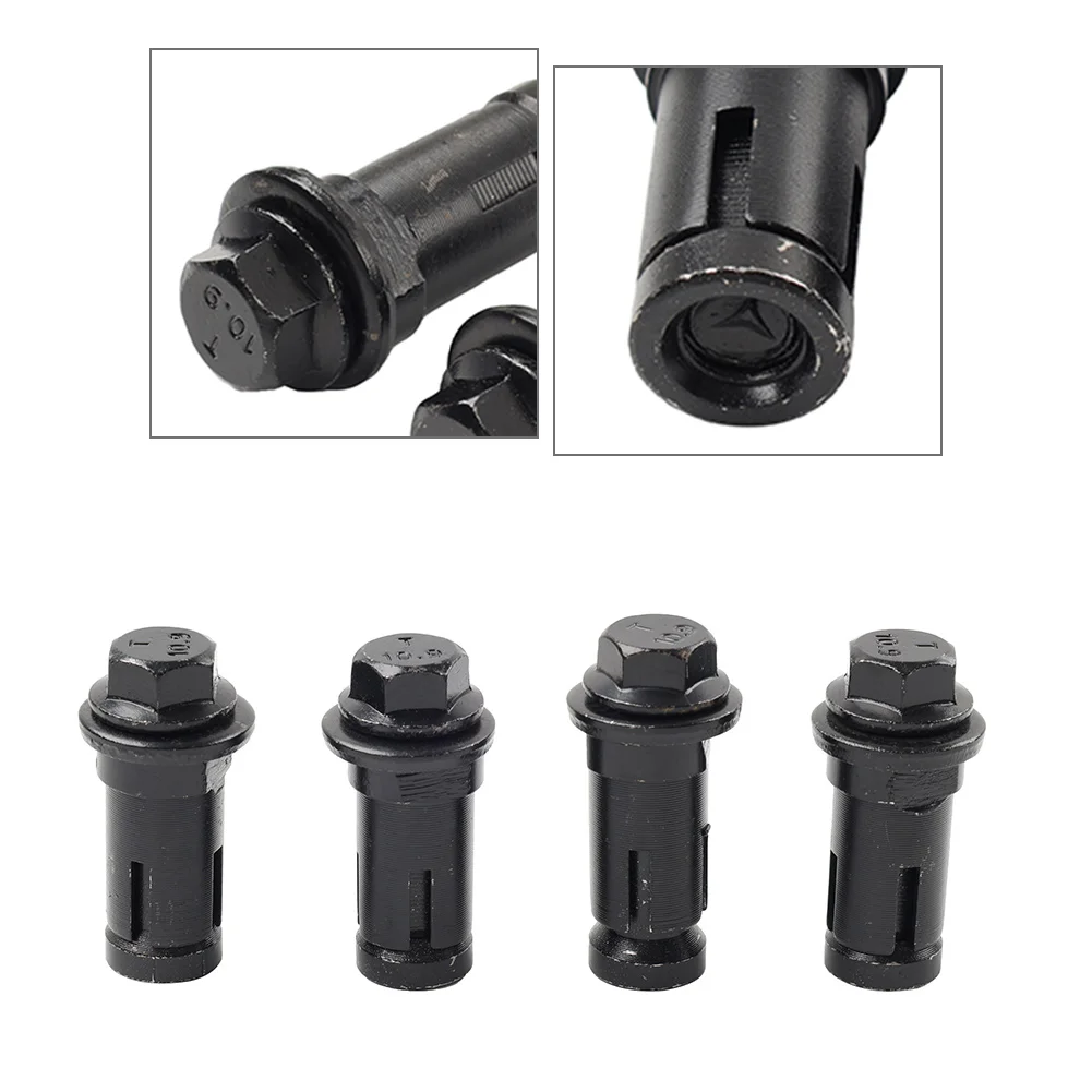 

Rock Slider Mounting Hardware Bolts Kit Steel Black 4Pcs For Polaris RZR XP 1000 2015 2018-2020 2205116 2205114