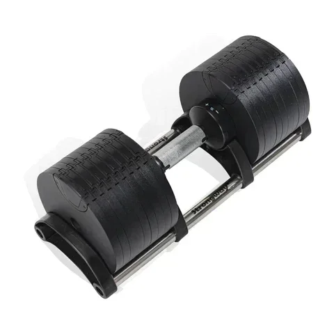 Hot Sale 80LB Increment 5LB Weight Adjustable Single Dumbbells For Workout Strength Weightlifting Training Gym Use