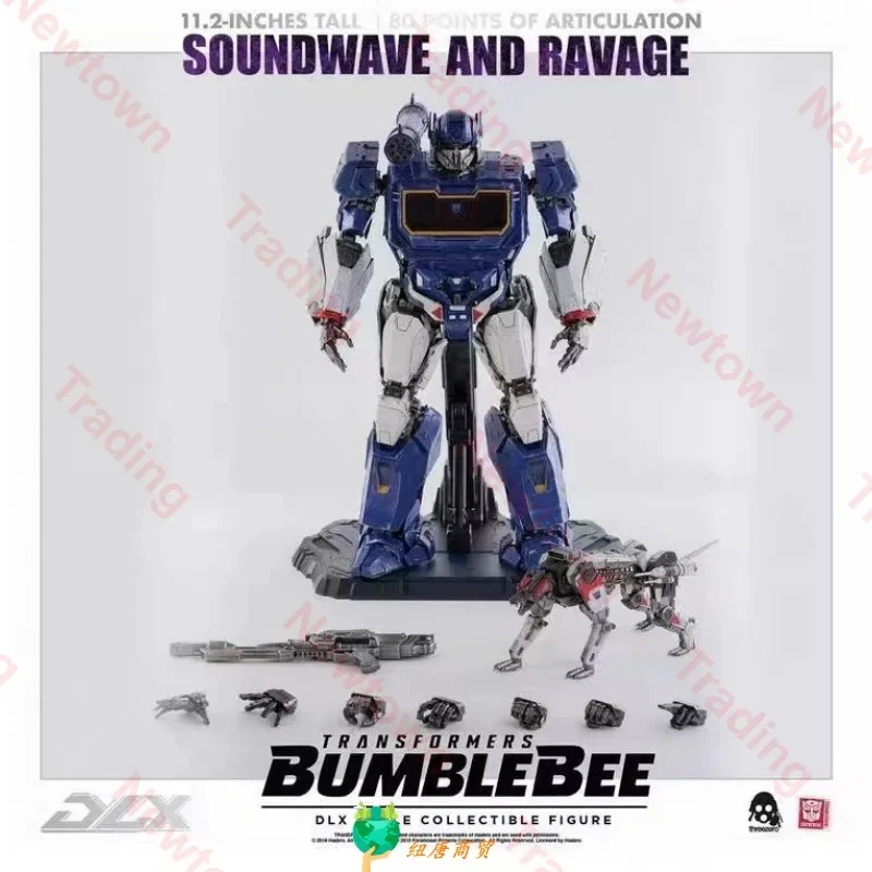 

Original ThreeZero 3A G1 MDLX Transformation DLX Soundwave 80 Points Of Articulation High Quality Action Figure With Box