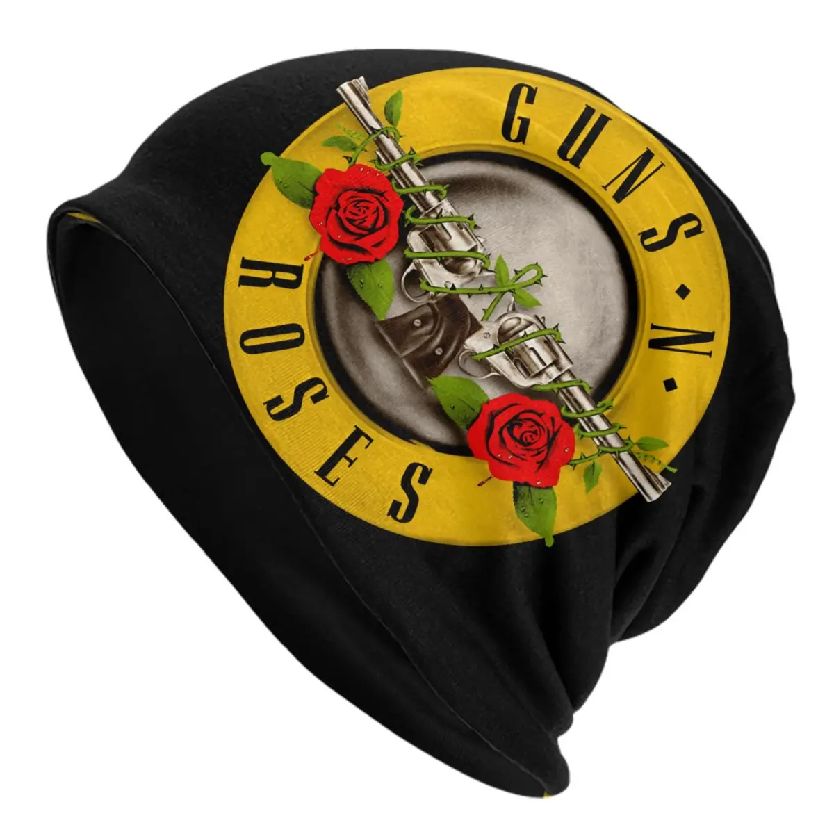 

Guns N Roses Logo Beanie Cap Unisex Winter Warm Bonnet Femme Knit Hats Hip Hop Outdoor Heavy Metal Skullies Beanies Caps For Men