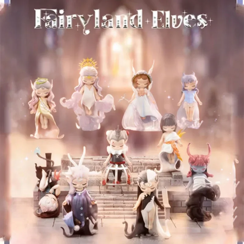 النوم أرض الخيال الجان سلسلة صندوق أعمى أنيمي عمل الشكل تخمين حقيبة صندوق غامض حلية التماثيل سطح المكتب الدمى نموذج هدية