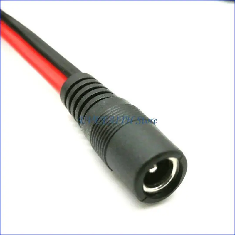 124B 1M Length 5.5mm x 2.1mm Power Male Plug Cable for Portable Generator 14 AWG for Anderson Powerpole