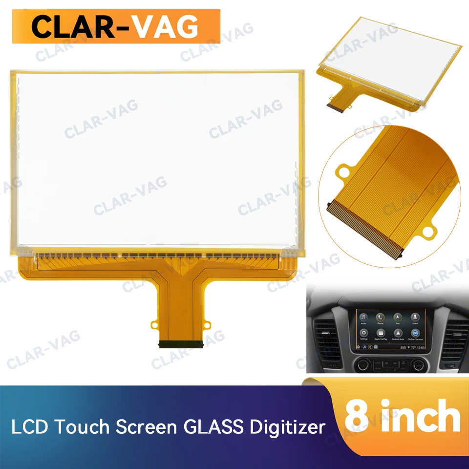 Car Touch Screen Glass LCD Digitizer DJ080PA-01A 8