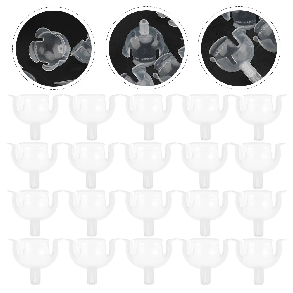 

100Pcs Transparent Chocolate Fixed Base Candy Holder Portable Ball Support Decorative Candy Bouquet for Wedding