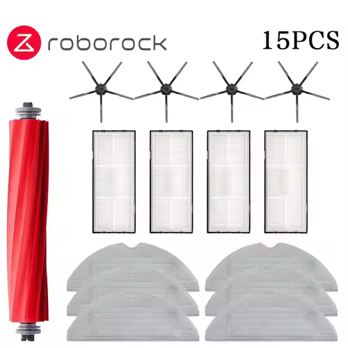 Main Side Brush Mop Hepa Filter Dust Bag Cleaning Rolling Brush Roborock S7 Maxv Ultra S7 Pro Ultra Robot Vacuum Accessories - Image 27