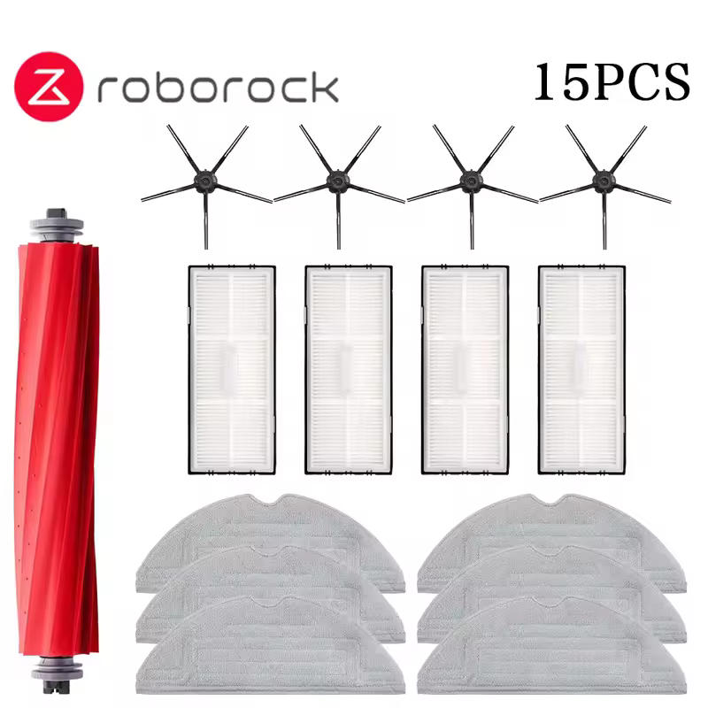 Main Side Brush Mop Hepa Filter Dust Bag Cleaning Rolling Brush Roborock S7 Maxv Ultra S7 Pro Ultra Robot Vacuum Accessories - Image 27