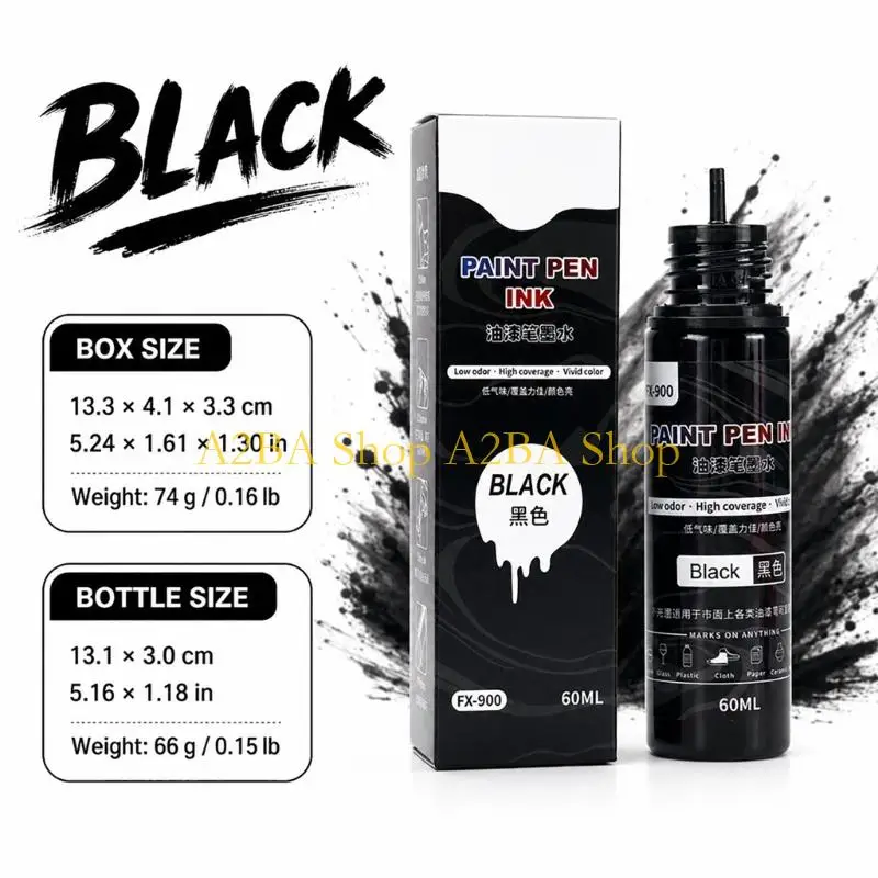 A2BA 12 Bottles Oil Based Paint Oil Paint Bottles For Model Colorful Color