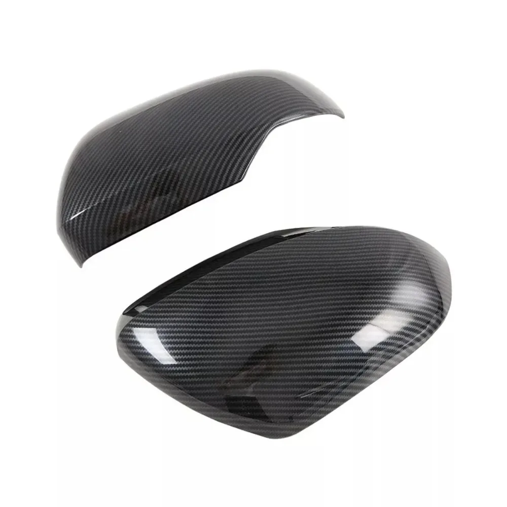 2 uds para Mitsubishi Montero Pajero Shogun Sport 2016-2022 cubierta de espejo retrovisor lateral tapa de ala embellecedor de pu view 3