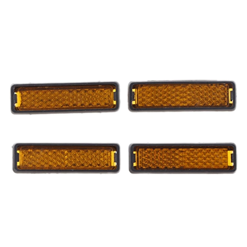 

4 шт./компл. велосипедный отражатель педали безопасности ночной велосипедный светоотражающий аксессуар для велосипеда