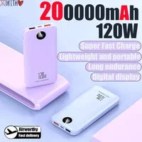 Banco de energía 200000mAh 120W