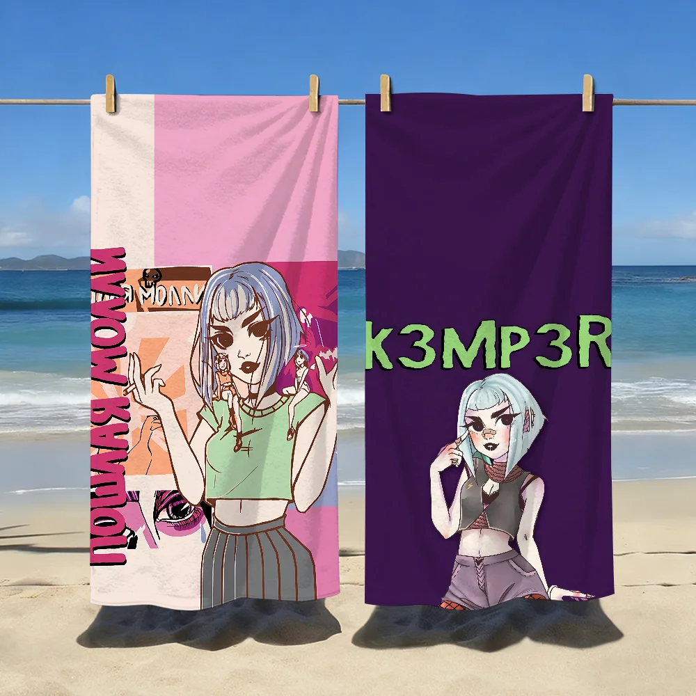 P-Poshlaya M-Molly Band Music Towel Soft Pool Gift For Travel Gym Shower Camping Quick Dry Sports Large Beach Towels