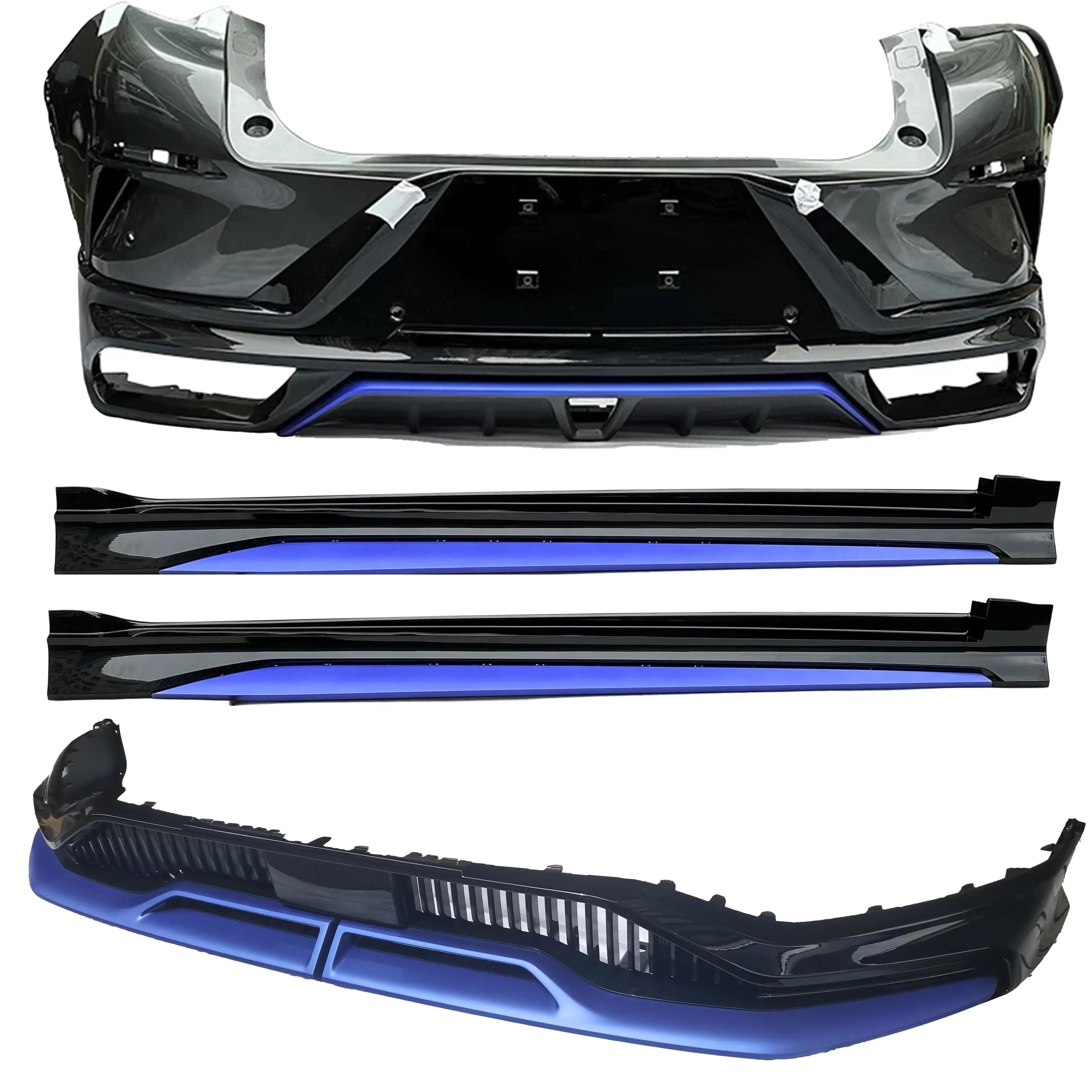 Car Front Lip protection Rear Bumper Guard Door Skirt Bodykit for Changan Unit 2020 2021 2022 2023 2024 2025 2026 Sport Modify