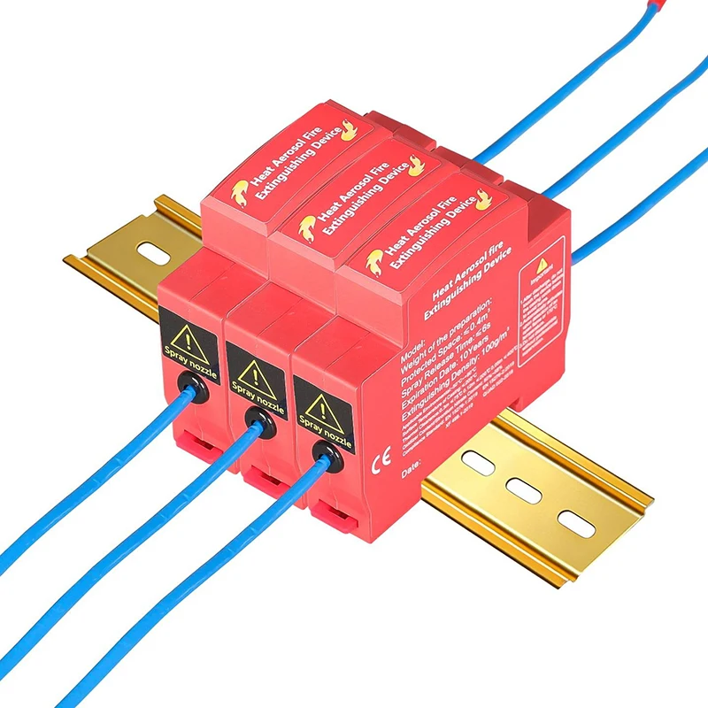 Mini Heat Aerosol Fire Suppression Unit, Automatic Fire Extinguishing Device for Distribution Cabinet & Power Distribution Boxes