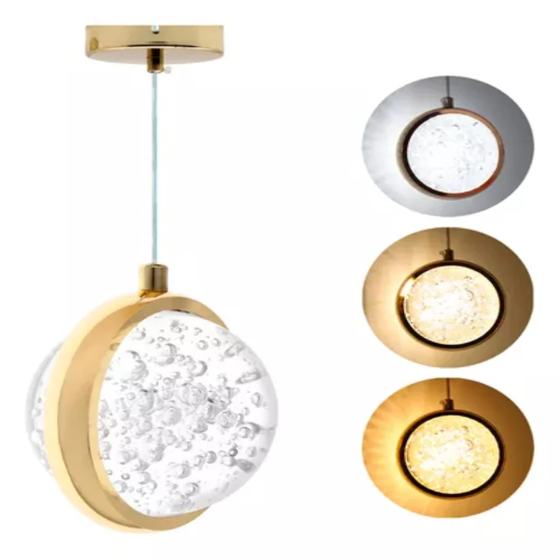 Luminaire Pendant Saturn Crystal Round Glow 8019 Luminaires Ceiling Lamps