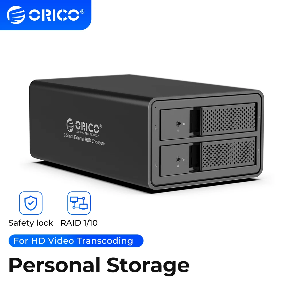 

Док-станция ORICO для жесткого диска, usb 3,5 на SATA, 36 Вт