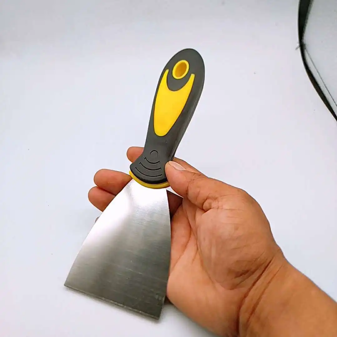 Stainless Steel Putty Scraper Cleaning Tool Paint Scraper Decoration and Construction Scraper for Wall Putty Removal