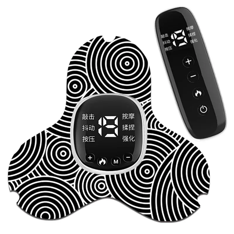 New Cervical Massager Shoulder Pulse Intelligent Mini Home Portable Remote Control with Long Battery Life and Heat Generation