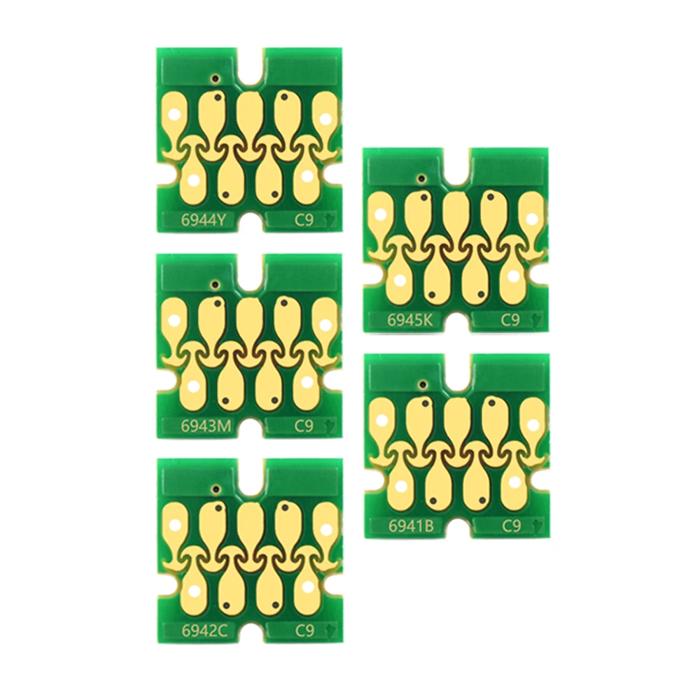 T6941-T6945 Cartridge Chip For Epson SureColor T3000 T5000 T7000 T3070 T5070 T7070 T3200 T5200 T7200 T3270 T5270 T7270 Printer