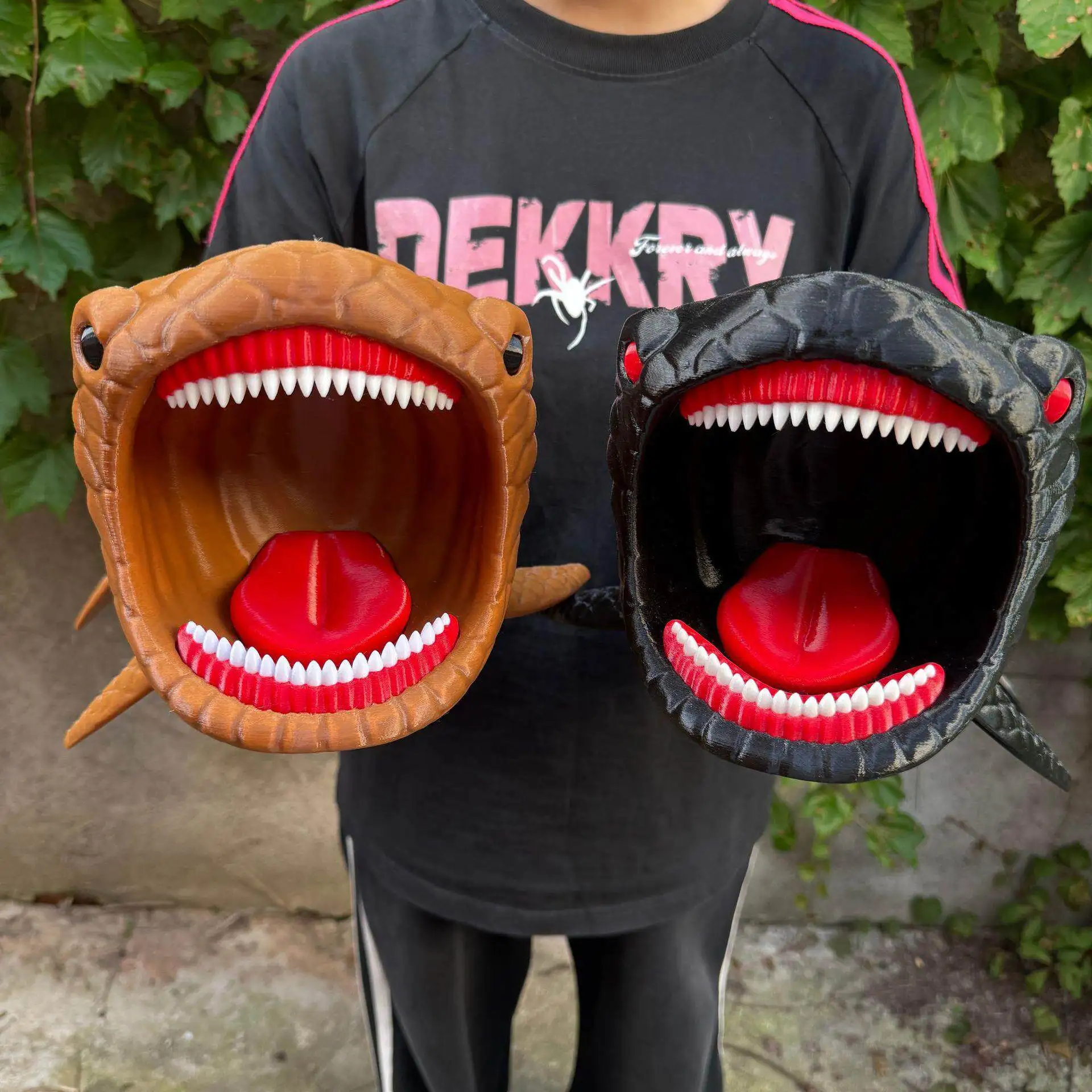 Giant Trevor Henderson Mythology Figurine Model Ocean Predator 3D Printed Sea Monster Toy Collectible Interactive