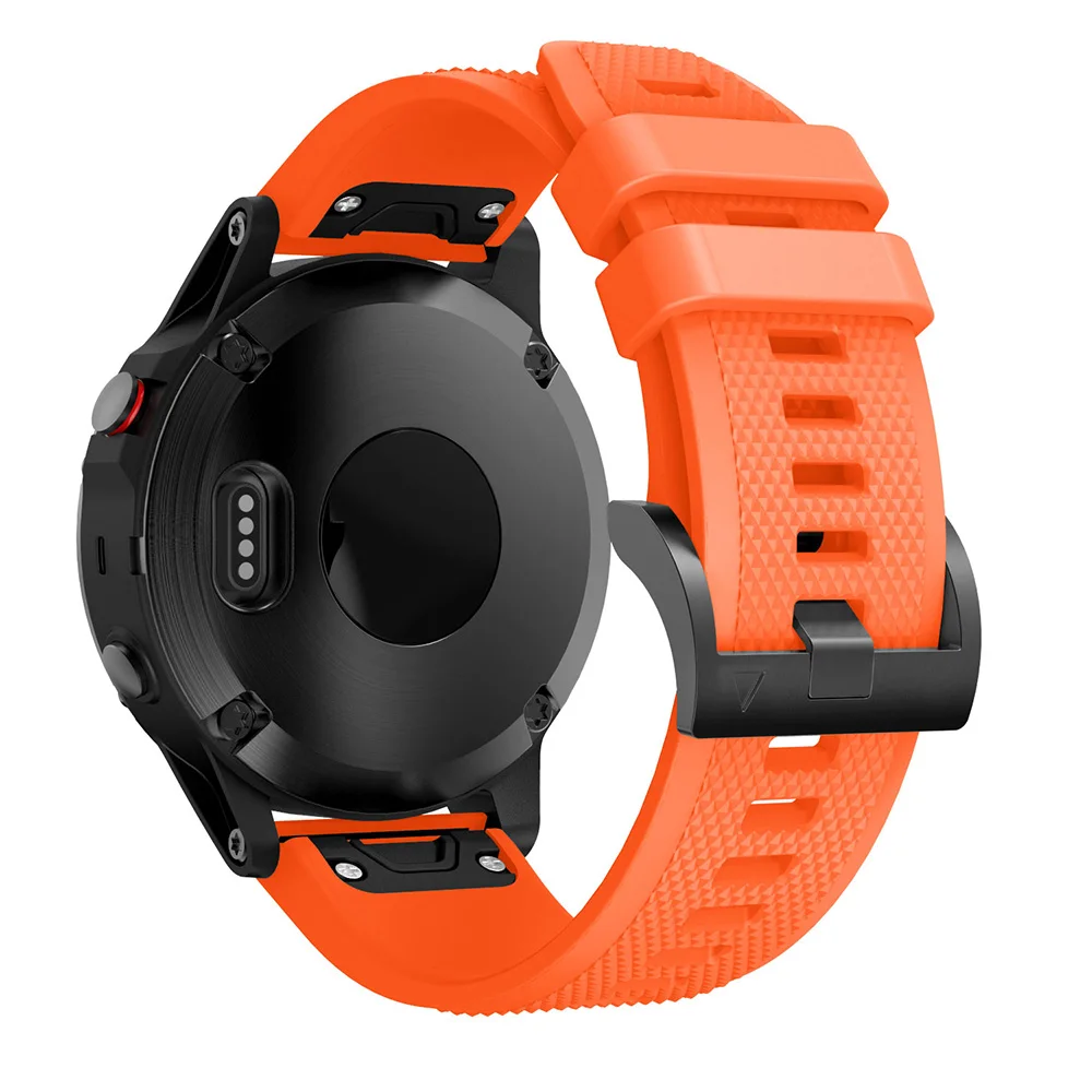 22 مللي متر حزام (استيك) ساعة ل Garmin Fenix E/Fenix 8 47 مللي متر 5/5 Plus/6/7 Pro سريعة تناسب سيليكون حزام ل Garmin EPIX Forerunner 965 955 #5