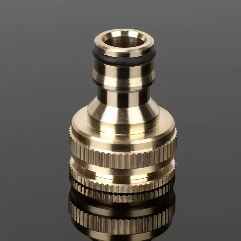 

3/4 Inch to 1/2 Inch Thread Water Pipe Connector Faucet Tap Adapter Quick Connector Water Pipe Fittings Garden Faucet Tool