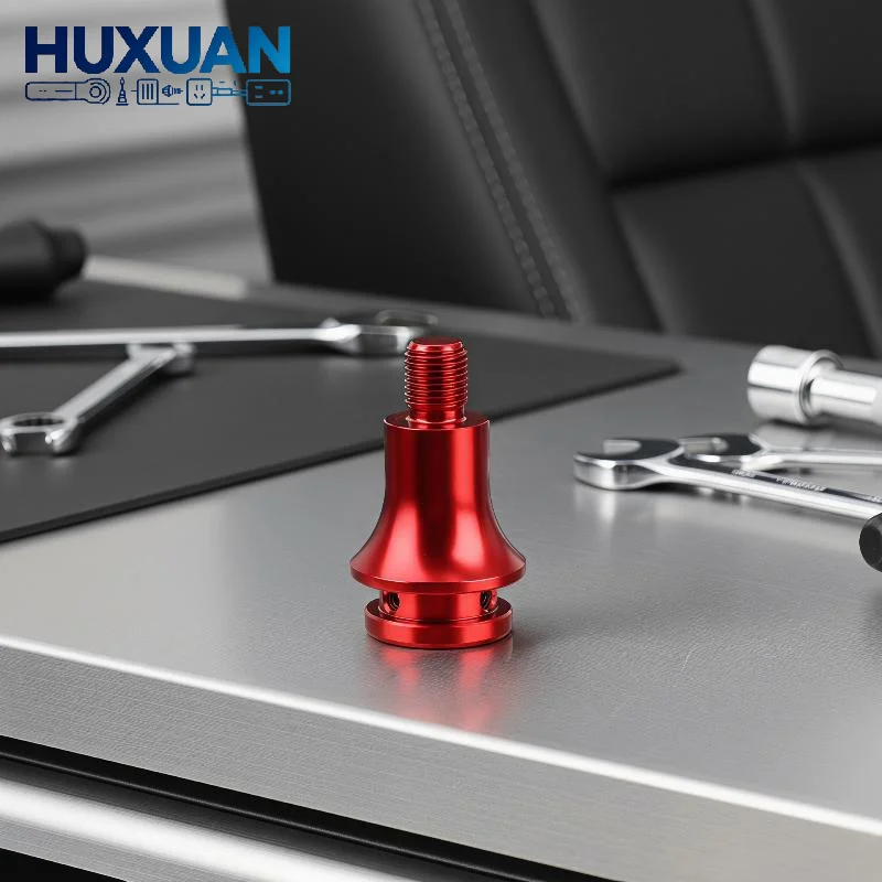 Car Manual Gear Shift Knob Adapter M12x1.25 Thread For Dustproof Sleeve Fixed Limiter