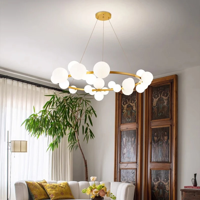 

Modern home decor ring led lights pendant light lamps for living room Chandeliers for dining room hanging light indoor lighting