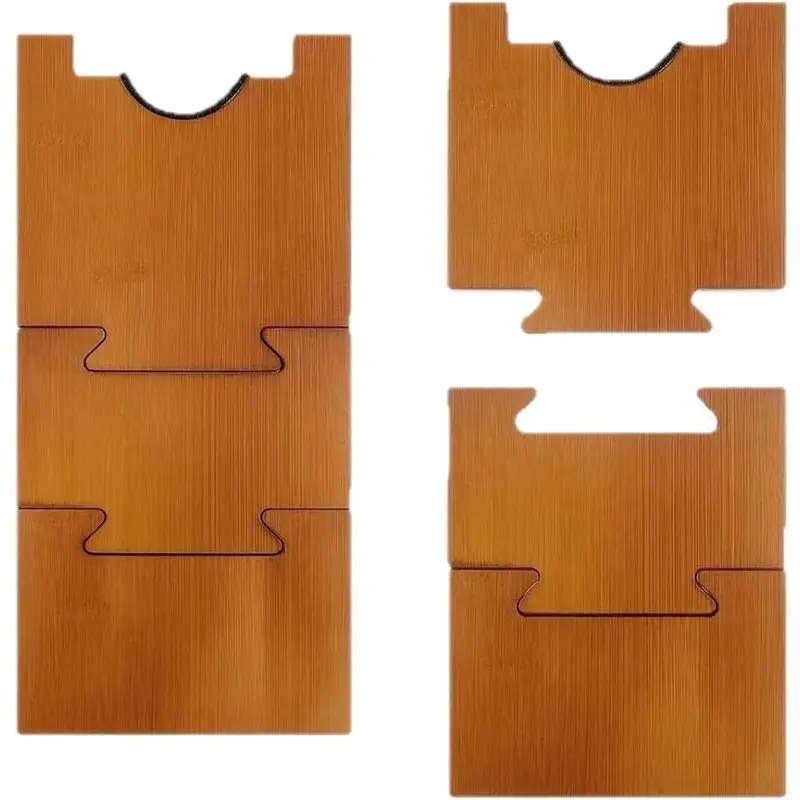 A36T-Solid Wood Furniture Wall Protector 2 Pcs Thickened Couch Wall Spacer Adjustable Couch Stopper For Outlets, Couches Beds