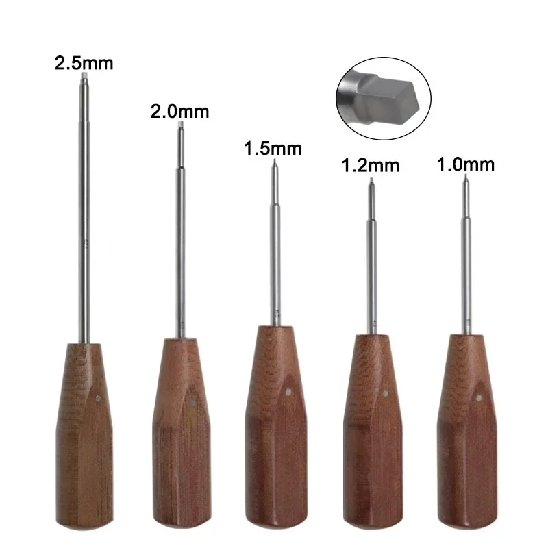 Отвертка GREATLH Bone с квадратными головками из нержавеющей стали, медицинский ортопедический хирургический инструмент из ПЭТ 1,0-2,5 мм