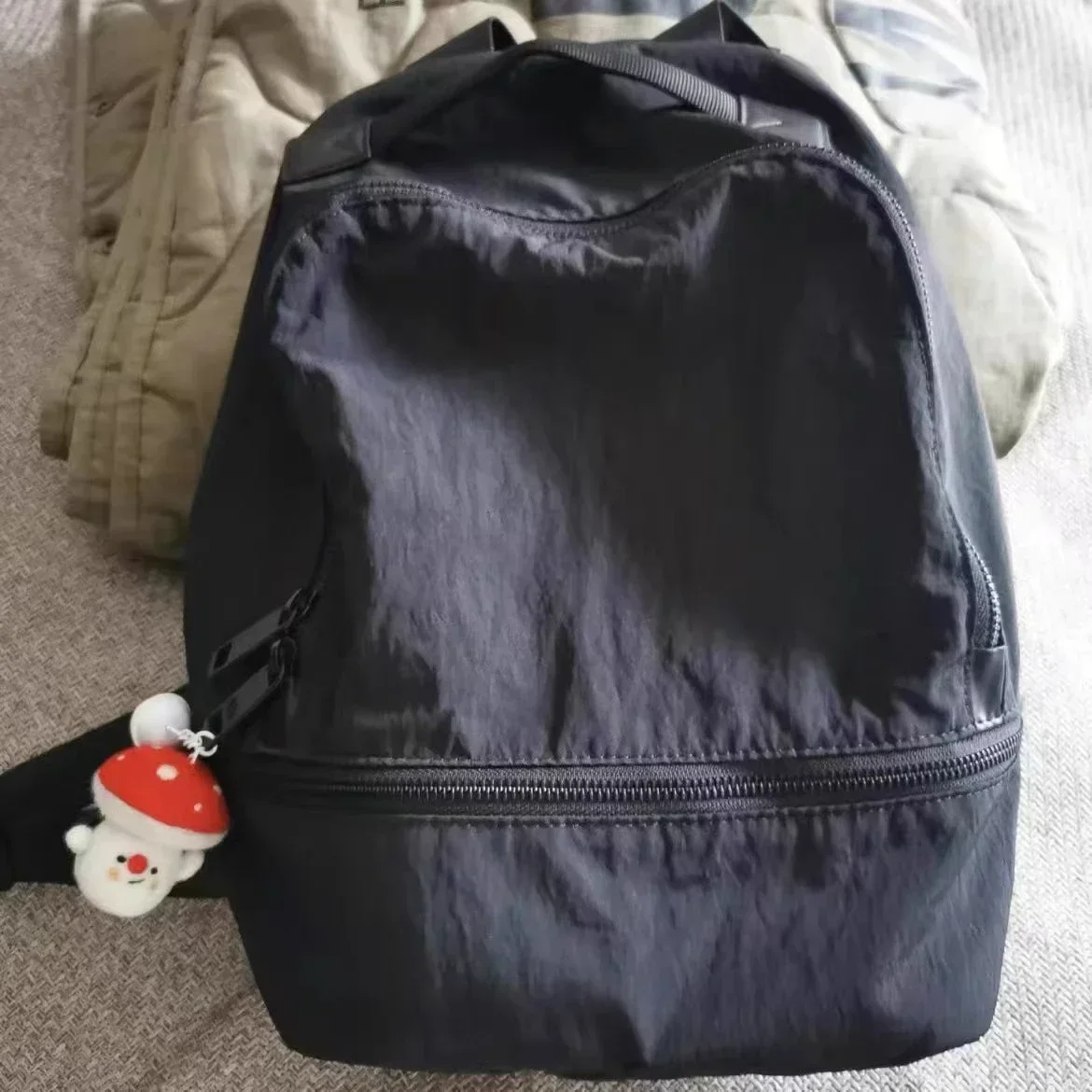 

Solid Color Bag Unisex Bag 2021 New Multifunctional Backpack Large Capacity Backpack Same Style for Men and Women