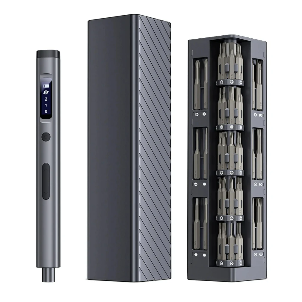 

Electric Screwdriver Precision Sets 66 in 1 Power Tool Rechargeable Magnetic Mini Small Bits for Xiaomi Repair Mobile Cell Phone