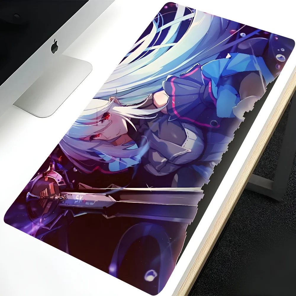 

Popular Anime A-Skadi Arknights Non-slip Mouse Pad Suitable For Office Computers Laptops E-sports Game Desk Mats XXL Keyboard