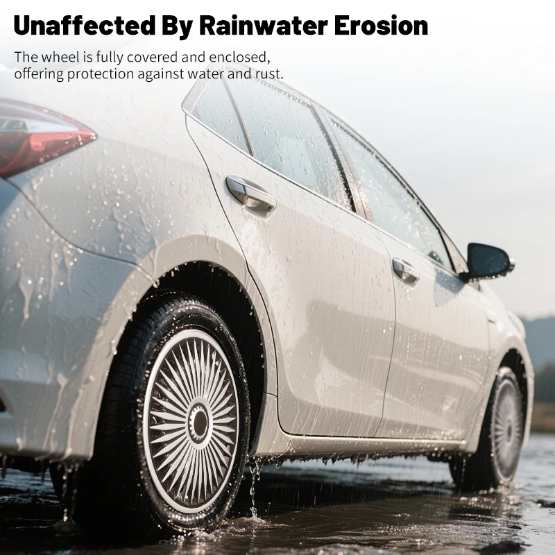 4 قطعة غطاء محور عجلات السيارة 15 بوصة شفرة غطاء كامل Hubcap اكسسوارات السيارات تصميم ل تشيفي اكسبرس البضائع فان العبور الاتصال