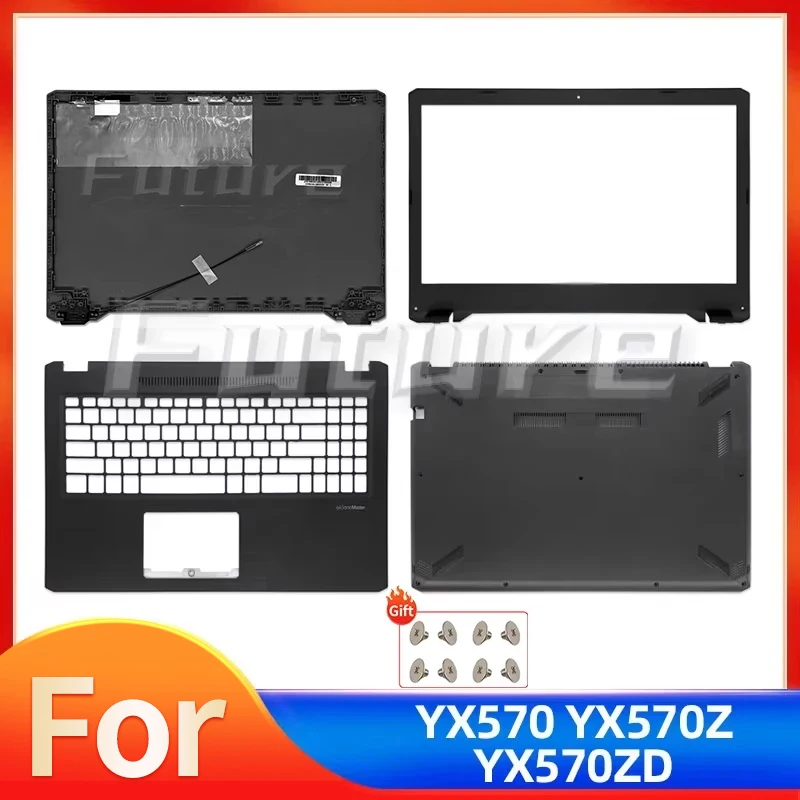 

New Laptop Housing Cover For X570 X570U X570UD YX570U YX570 LCD Back Cover/Front Bezel/Palmrest/Bottom Case Upper Top Shell