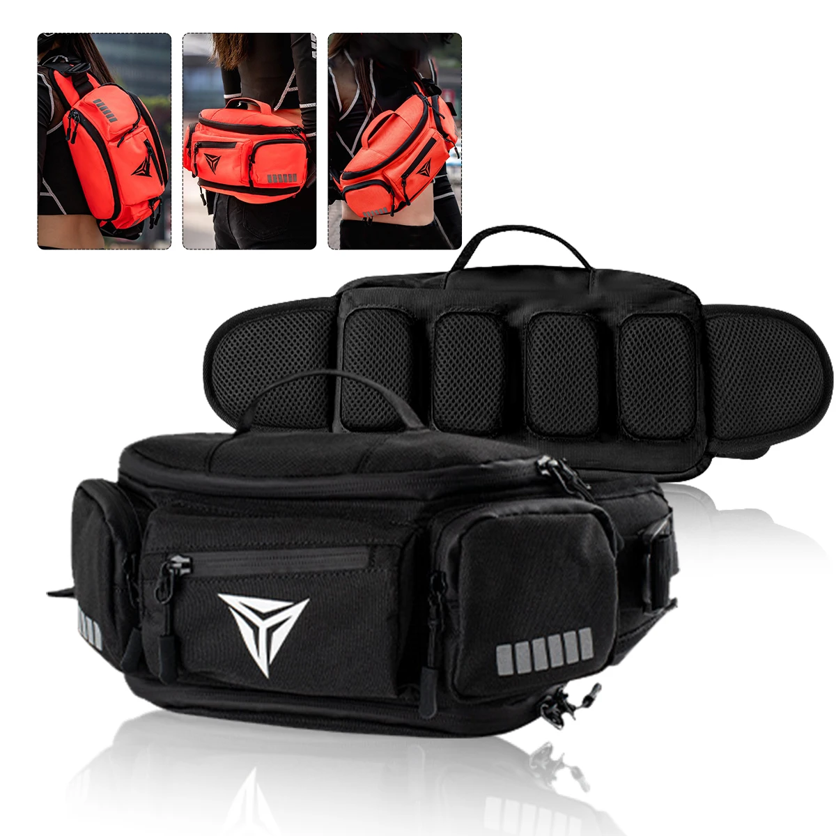 

Motorcycle Cycling Waist Bag Cross Body Bag Motorcycle Equipment Bag Waterproof Motorcycle Supplies Wear-Resistant Anti-Slip